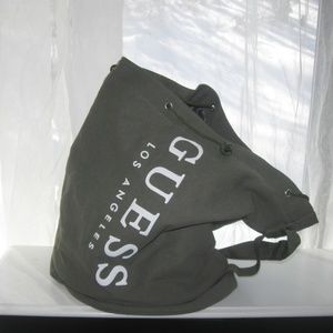 GUESS Los Angeles Bag Sack Carry On Green